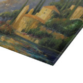 湖の別荘 カッティングボード (角)