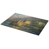 湖の別荘 カッティングボード (角)