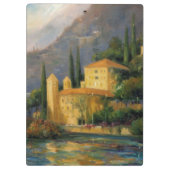 湖の別荘 クリップボード (裏面)