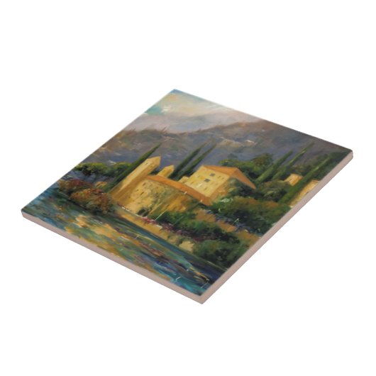 湖の別荘 タイル (側面)