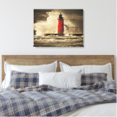 湖の効果 キャンバスプリント (インサイチュ (寝室))