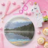 湖の反射 ペーパープレート (パーティー)