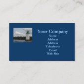 湖の名刺の灯台 名刺 (裏面)