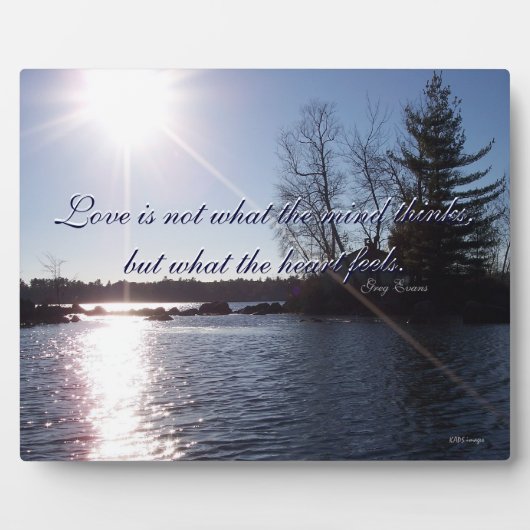 湖の向こう フォトプラーク (正面)