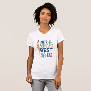 湖の命は最高の命 Tシャツ