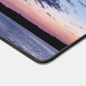 湖の夕日 デスクマット (コーナー)