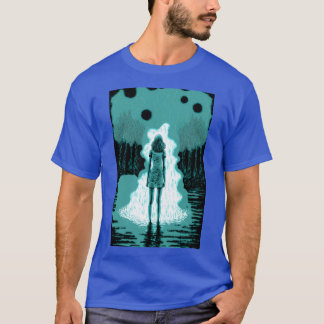湖の女のサイケデリックシャツ | ドリーミー Tシャツ
