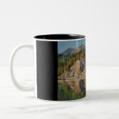 湖の女性 ツートーンマグカップ (左)