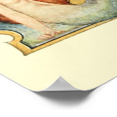 湖の女性 ポスター (角)