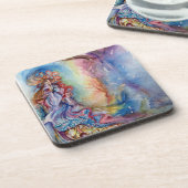 湖の女性、魔法と謎 コースター (左側)