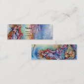 湖の女性、魔法と謎 スキニー名刺 (正面/裏面)