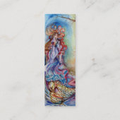 湖の女性、魔法と謎 スキニー名刺 (裏面)