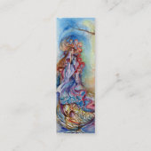 湖の女性、魔法と謎 スキニー名刺 (裏面)