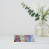 湖の女性、魔法と謎 スキニー名刺 (スタンド正面)