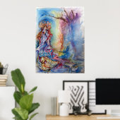 湖の女性、魔法と謎 ポスター (ホームオフィス)