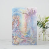 湖の女性、魔法と謎 便箋 (スタンド正面)