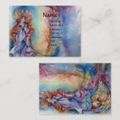 湖の女性、魔法と謎 名刺 (正面/裏面)