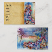 湖の女性、魔法と謎 名刺 (正面/裏面)