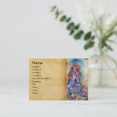 湖の女性、魔法と謎 名刺 (スタンド正面)