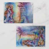 湖の女性、魔法と謎 名刺 (正面/裏面)