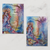 湖の女性、魔法と謎 名刺 (正面/裏面)