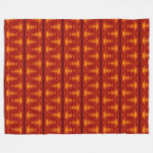 湖の女神1 フリースブランケット (正面(横))