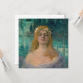 湖の妖精（Kimon Loghi著） カード (正面/裏面インサイチュ)