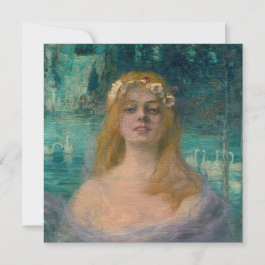 湖の妖精（Kimon Loghi著） カード (正面)