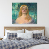 湖の妖精（Kimon Loghi著） キャンバスプリント (インサイチュ (寝室))