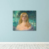 湖の妖精（Kimon Loghi著） キャンバスプリント (インサイチュ (ウッドフロア))