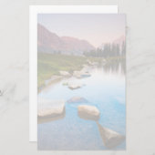 湖の孤独 便箋 (正面/裏面)