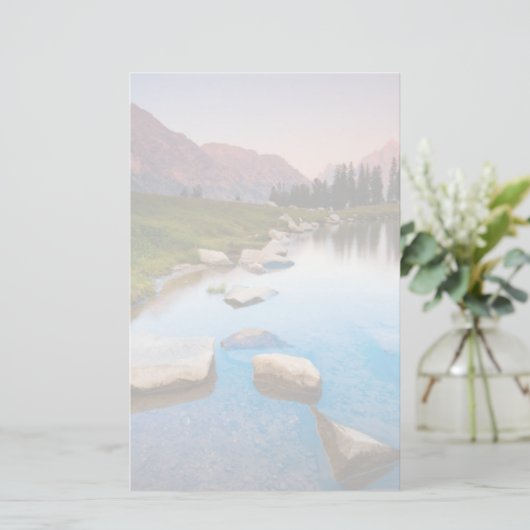 湖の孤独 便箋 (スタンド正面)