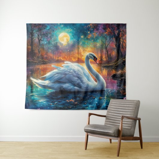 湖の宝石 タペストリー (インサイチュ(横))