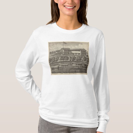 湖の家、spring湖、NJ Tシャツ (正面)