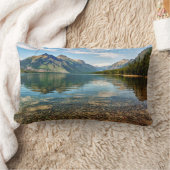 湖の小石 ランバークッション (ブランケット)