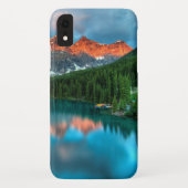 湖の峰の反射 Case-Mate iPhoneケース (裏面)