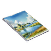 湖の帆船 ノートブック (右側)