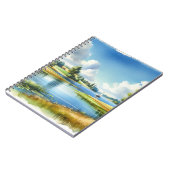 湖の帆船 ノートブック (左側)