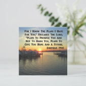 湖の平穏な夕日 招待状 (スタンド正面)