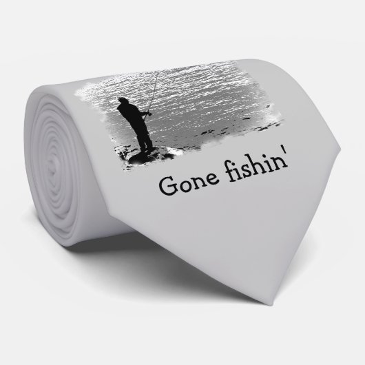 湖の採取 ネクタイ (ロール)