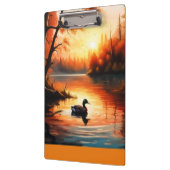 湖の日の出 クリップボード (左)