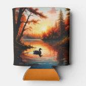 湖の日の出 缶クーラー (裏面)