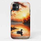 湖の日の出 Case-Mate iPhoneケース (裏面)