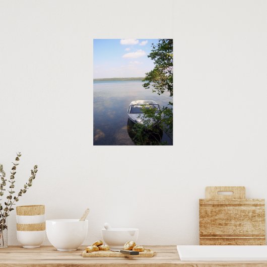 湖の日 ポスター (キッチン)