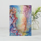 湖の明るい青鮮やか色のピンク色の白の女性 (スタンド正面)