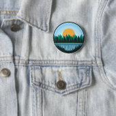 湖の景色ボタン 缶バッジ (インサイチュ)