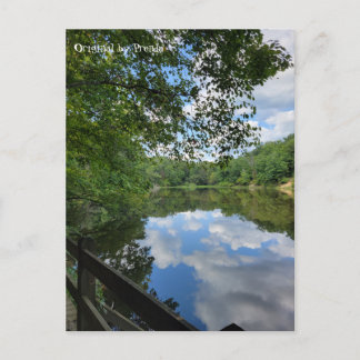 湖の景色 ポストカード