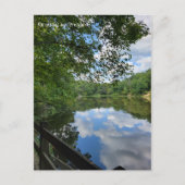 湖の景色 ポストカード (正面)