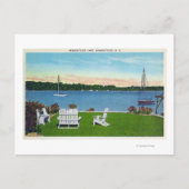 湖の景色 ポストカード (正面)