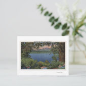 湖の景色 ポストカード (スタンド正面)